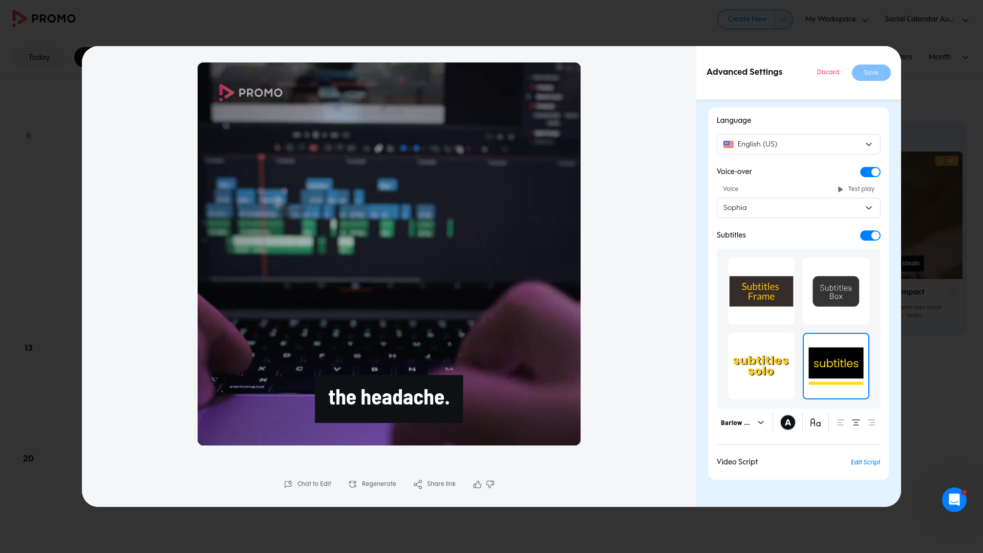 Test failure screenshot