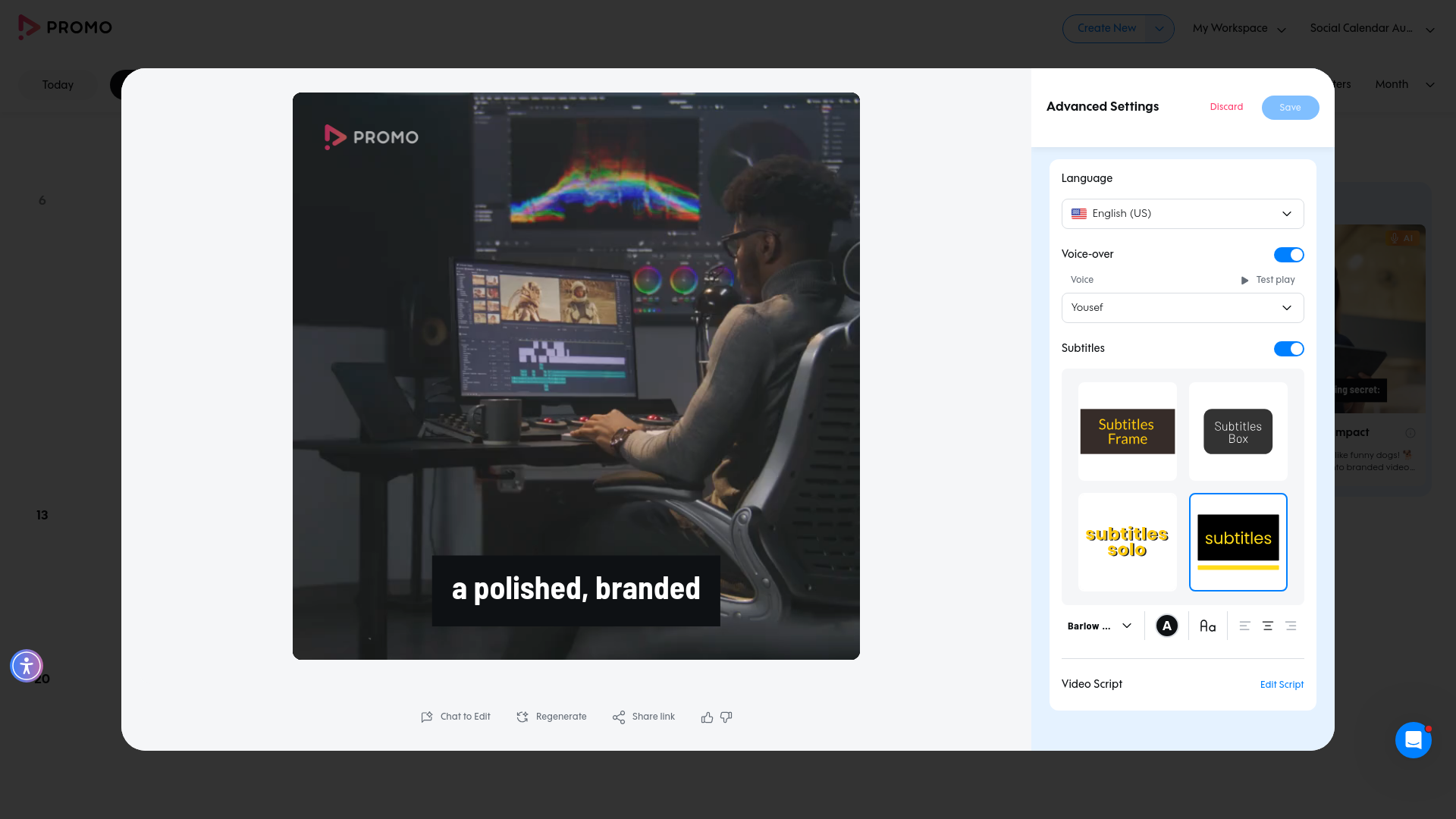 Test failure screenshot