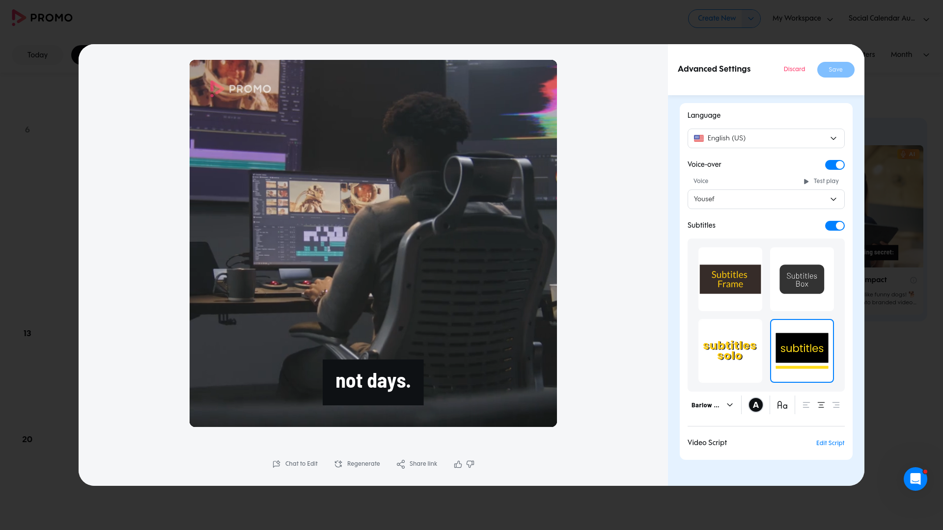 Test failure screenshot