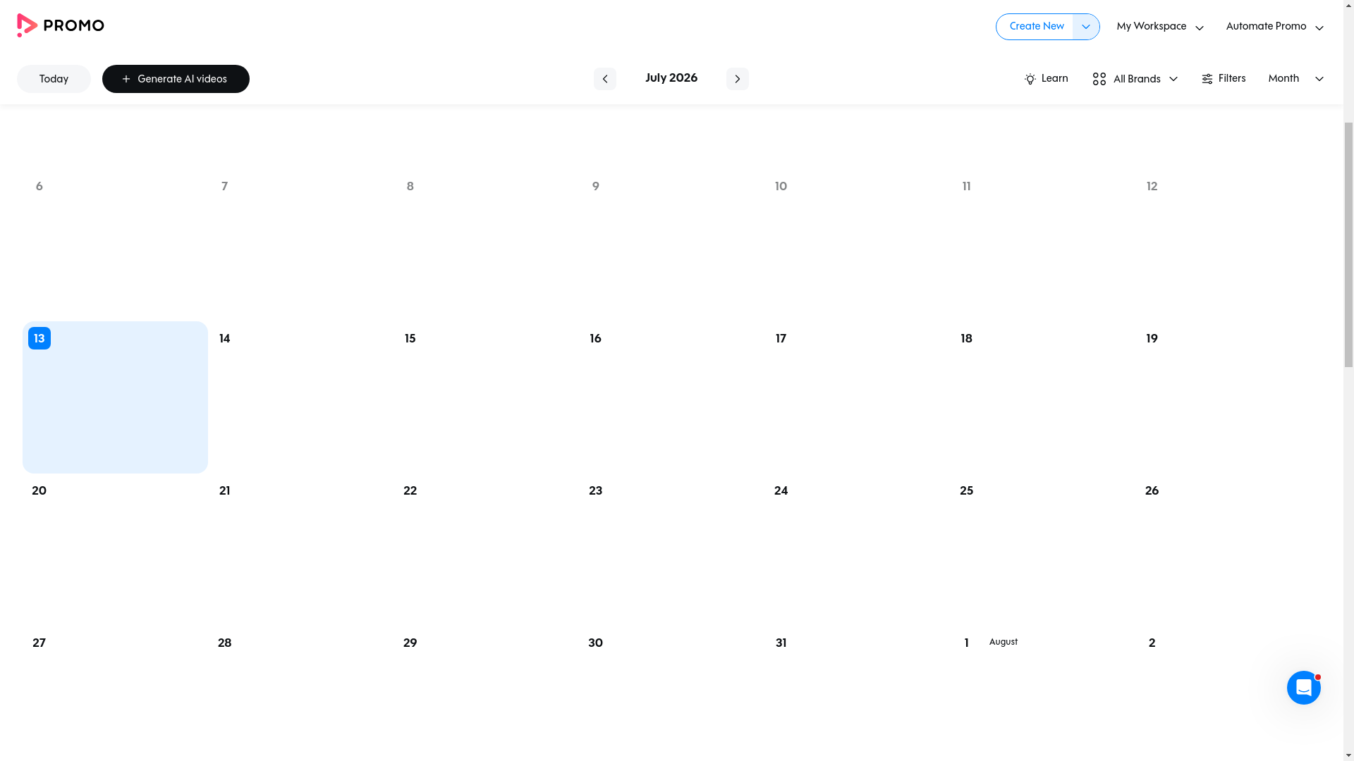 Test failure screenshot