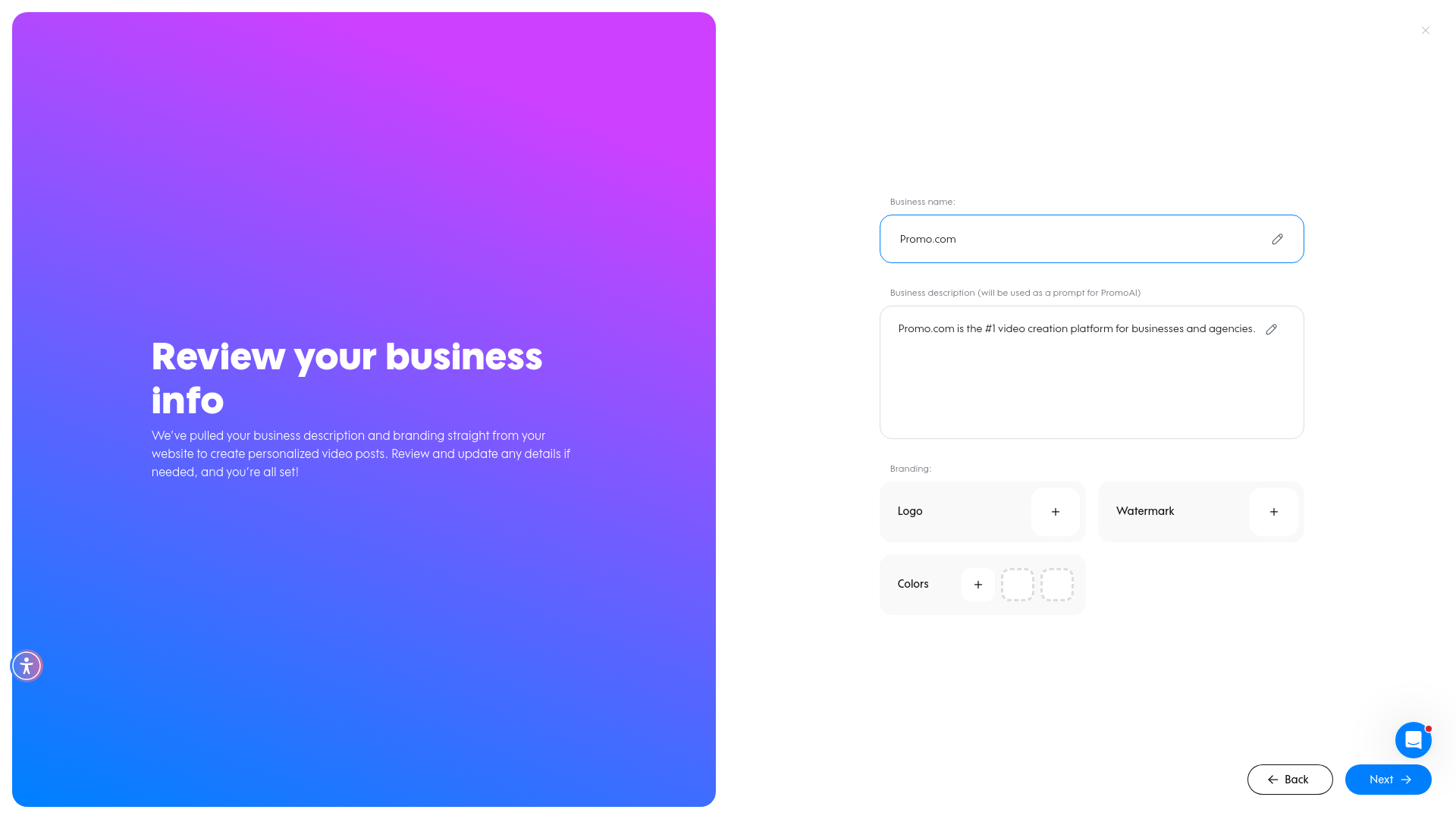 Test failure screenshot