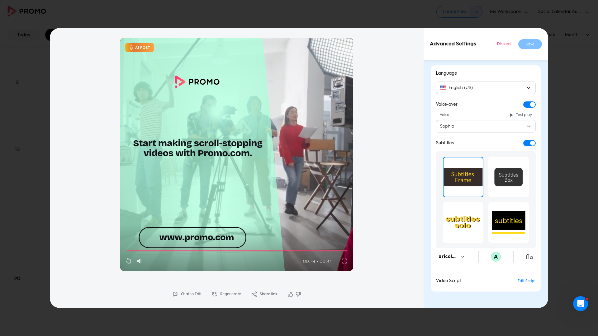 Test failure screenshot
