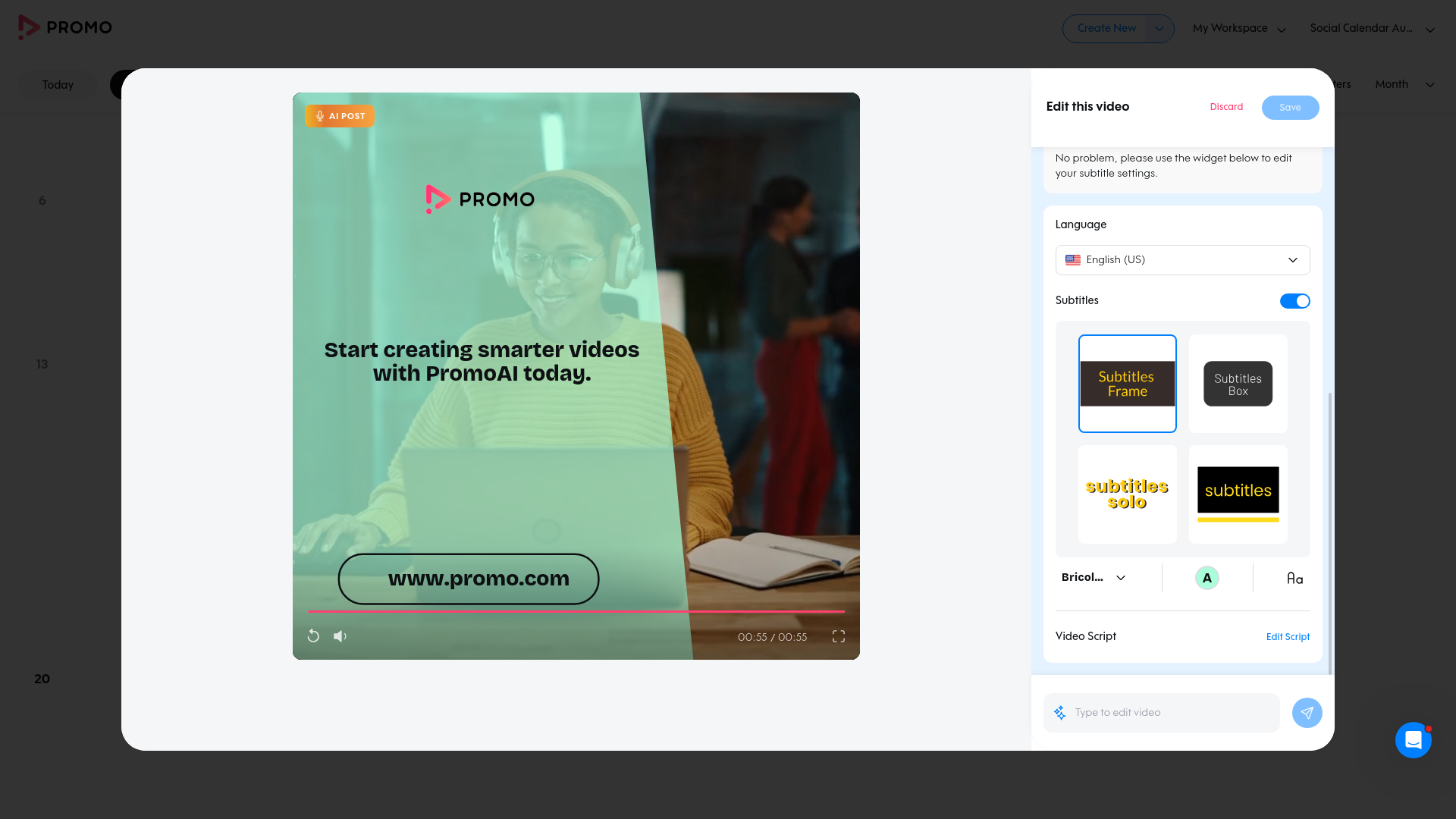 Test failure screenshot