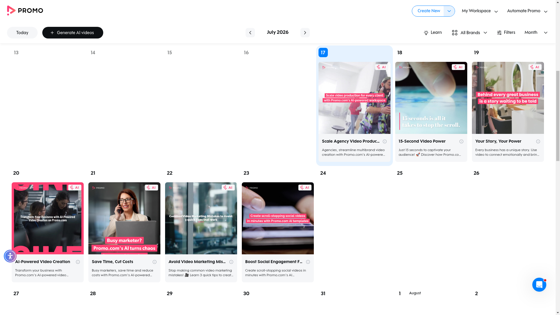 Test failure screenshot