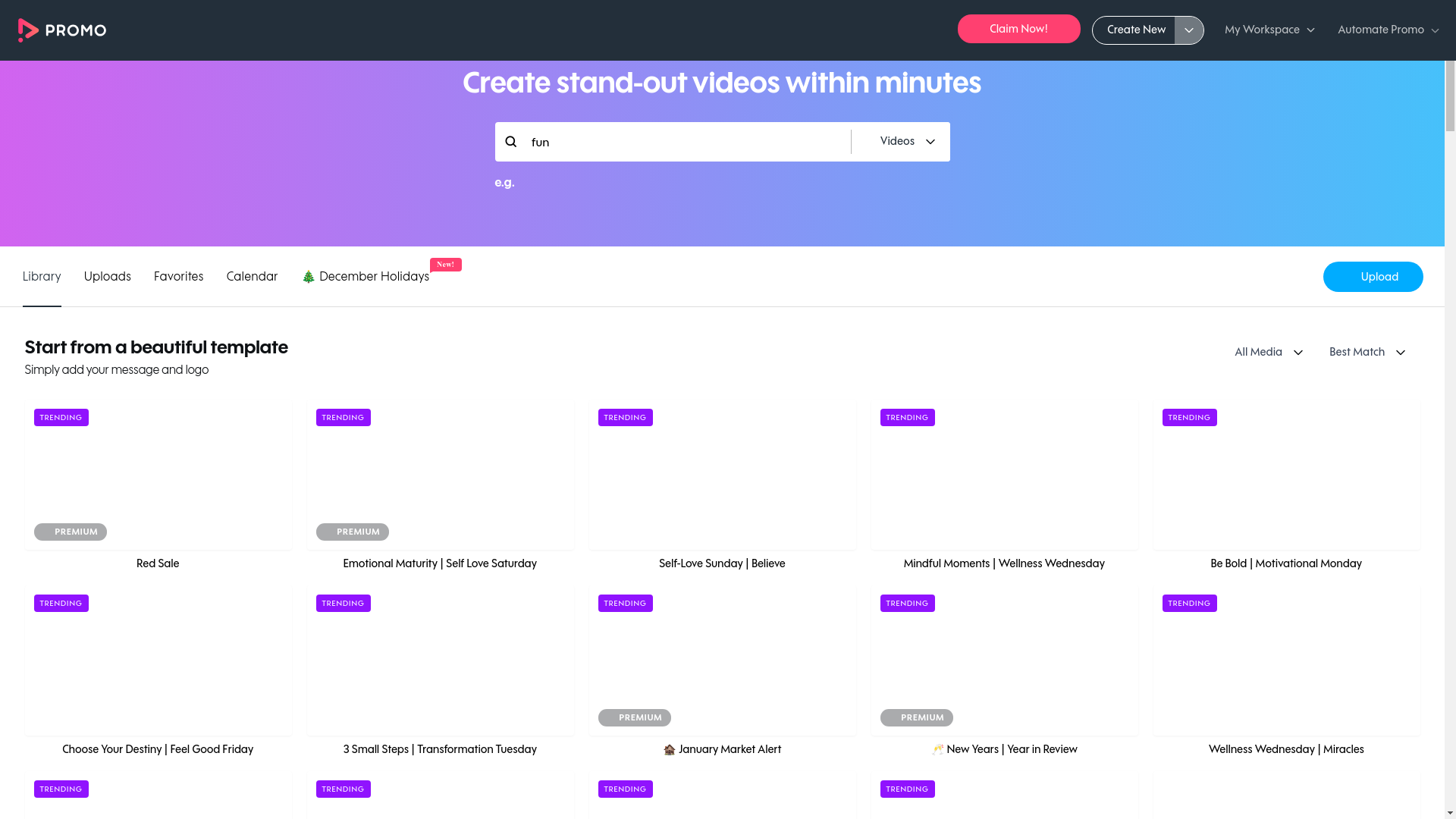 Test failure screenshot
