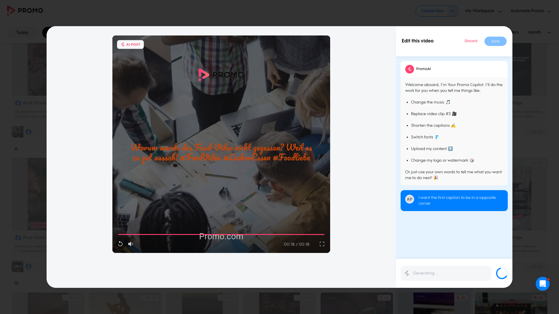 Test failure screenshot