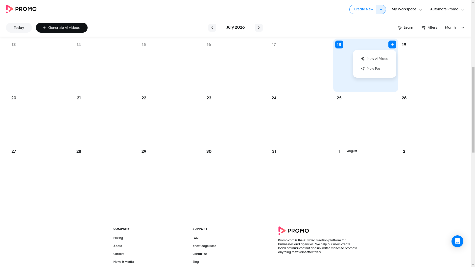 Test failure screenshot