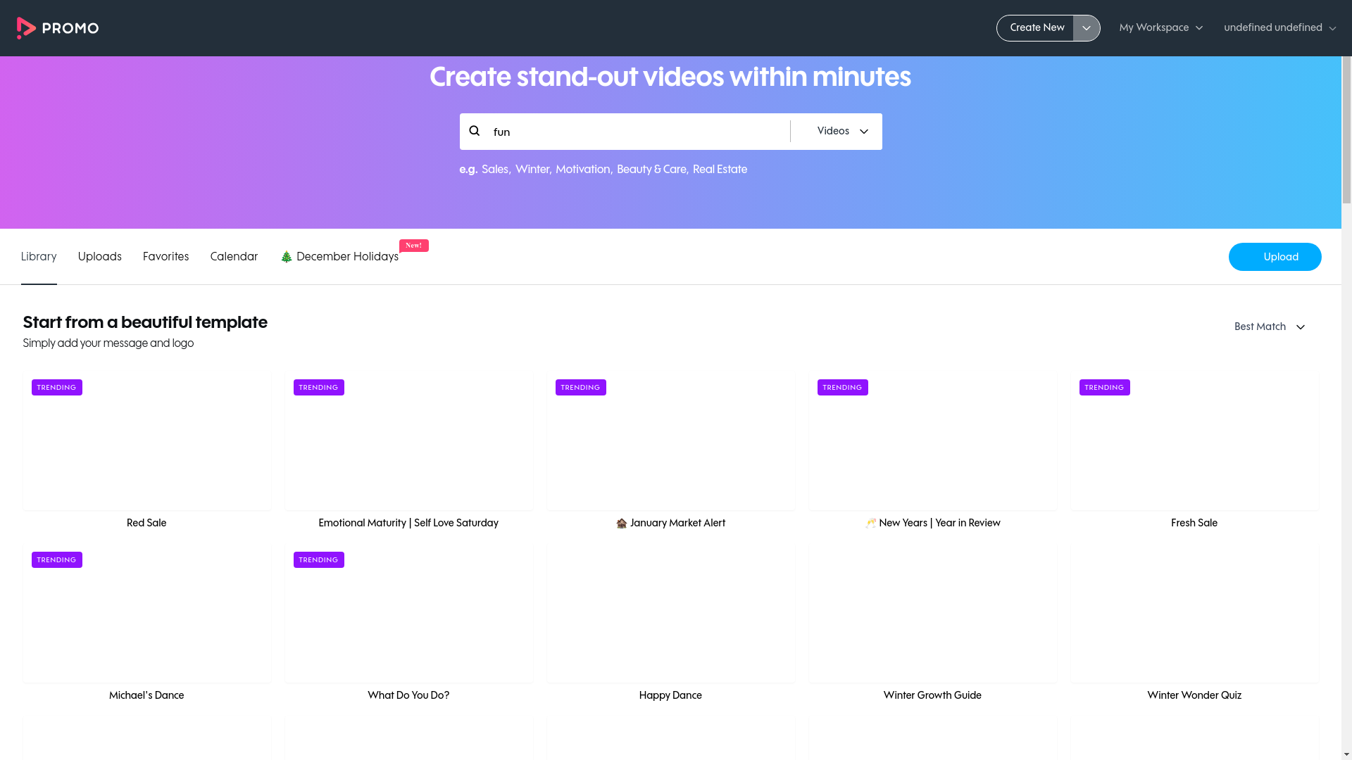 Test failure screenshot