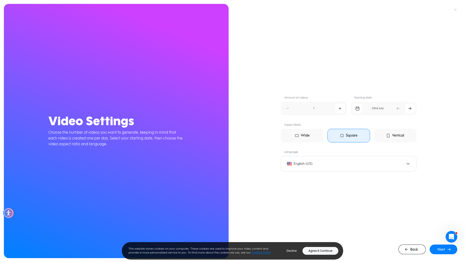 Test failure screenshot