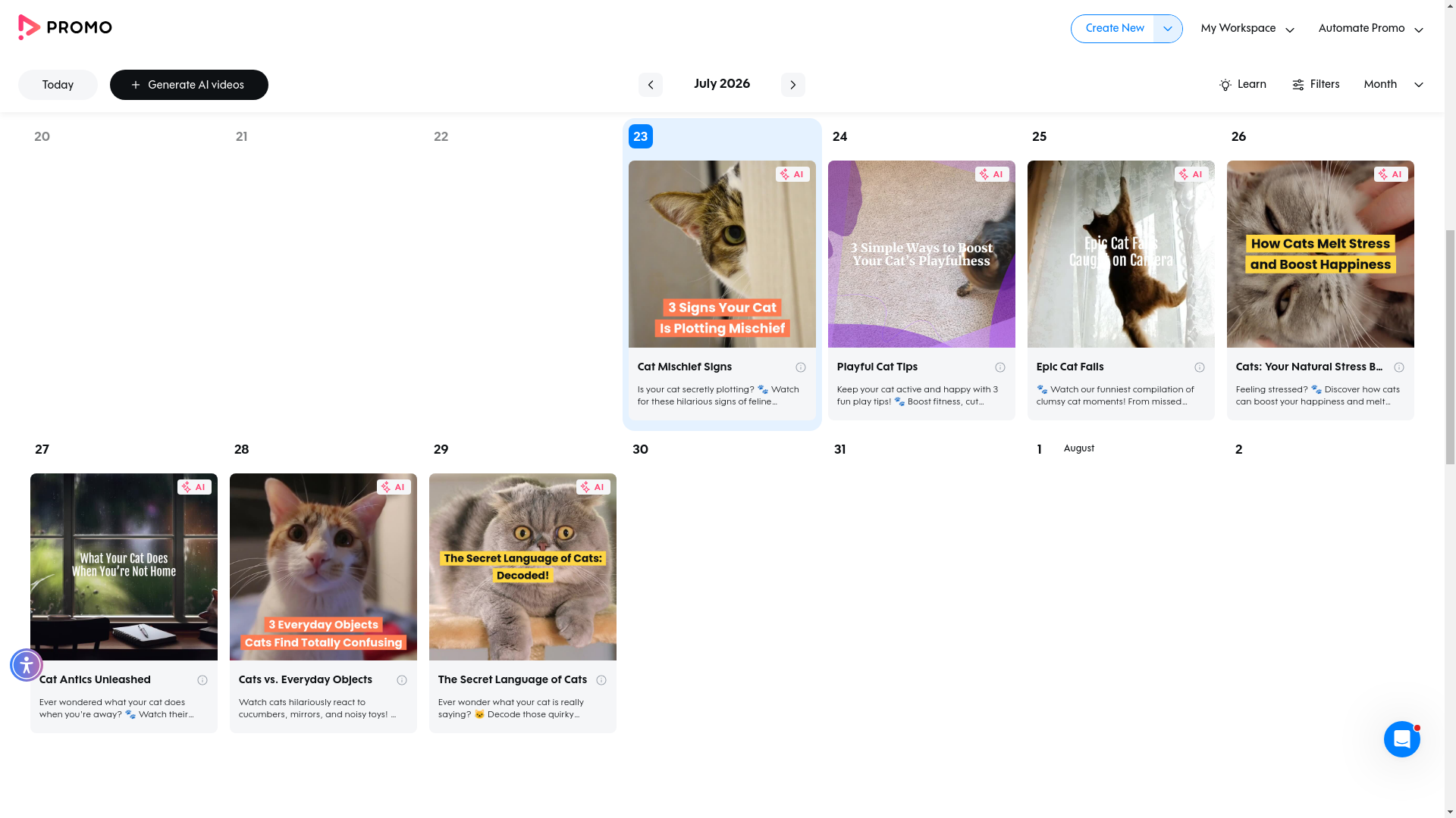 Test failure screenshot