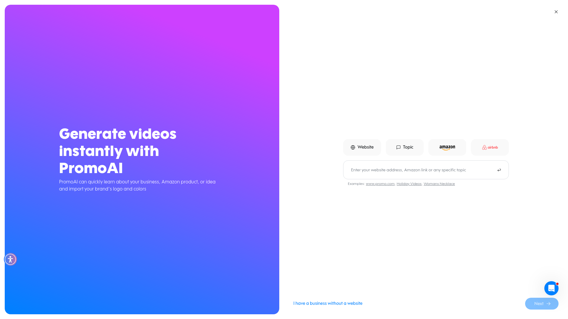 Test failure screenshot