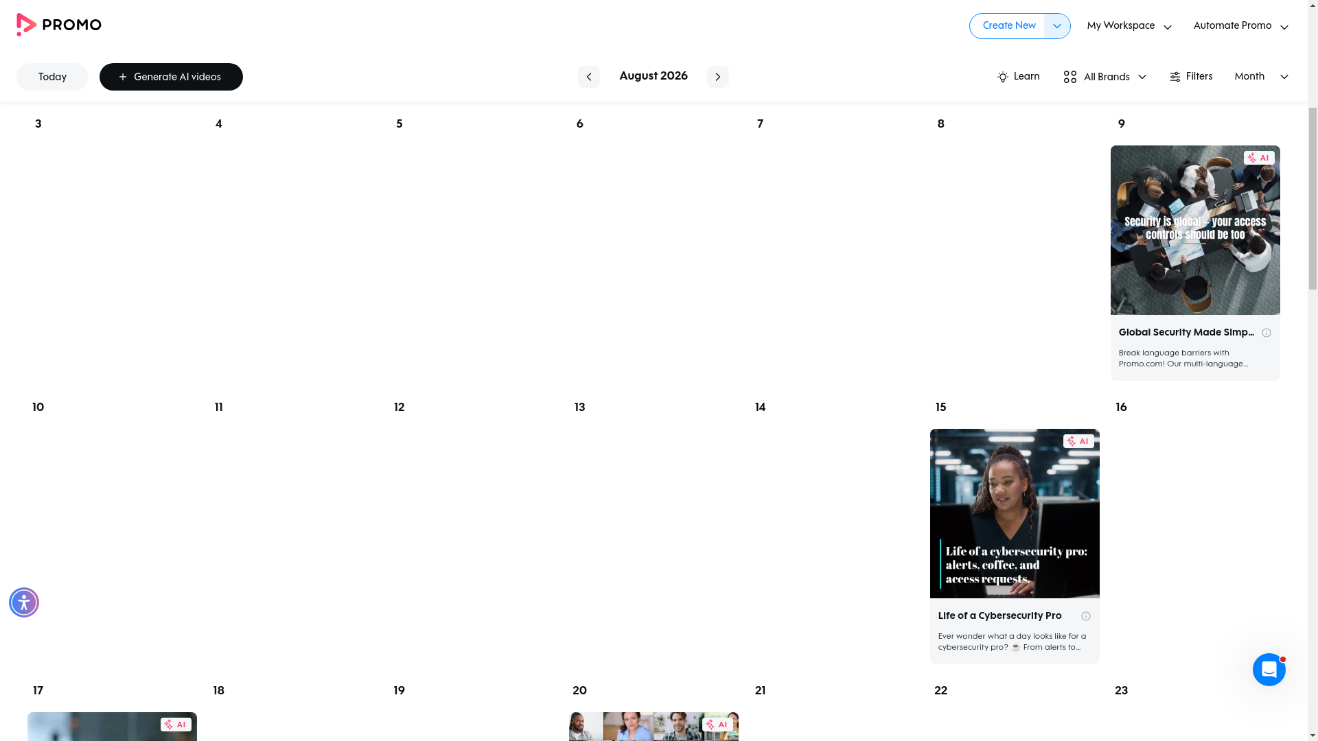 Test failure screenshot