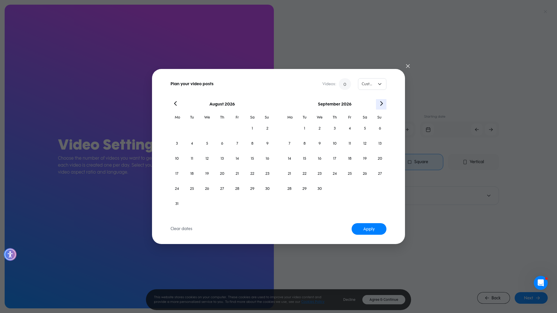 Test failure screenshot