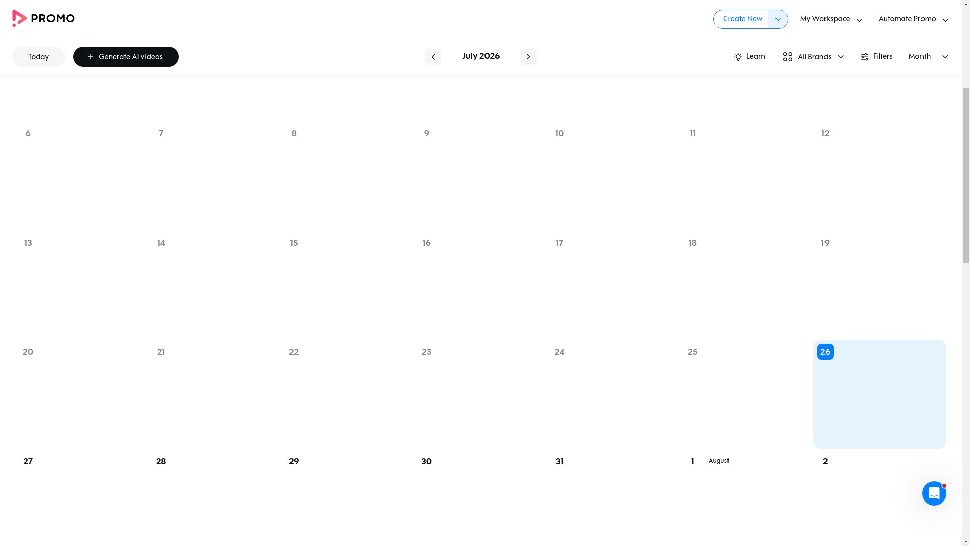 Test failure screenshot