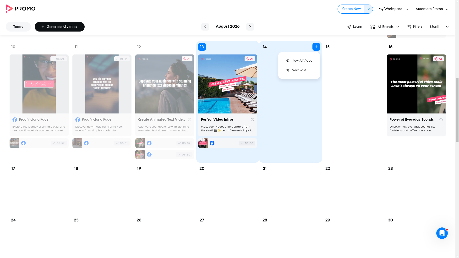 Test failure screenshot