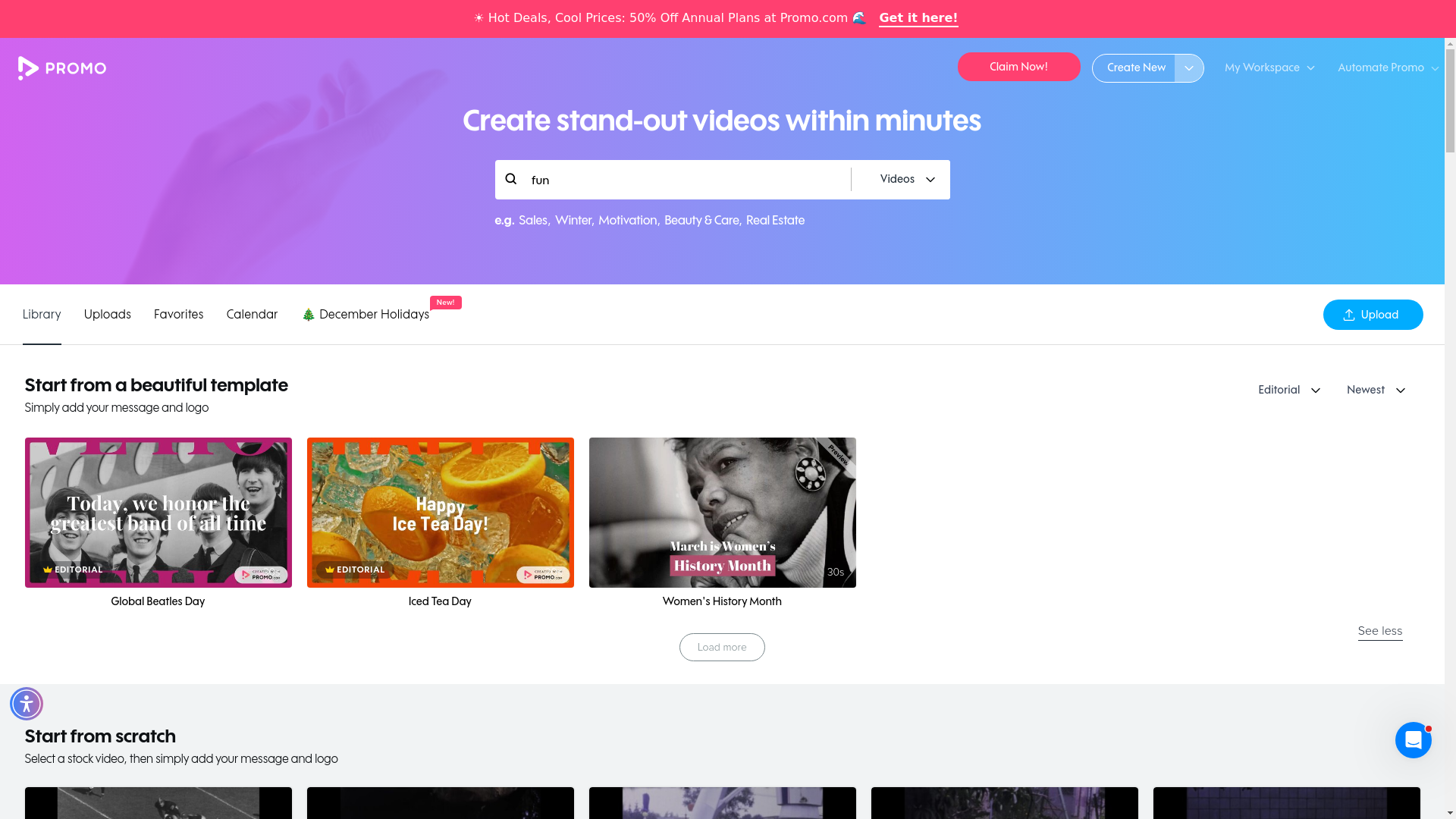 Test failure screenshot