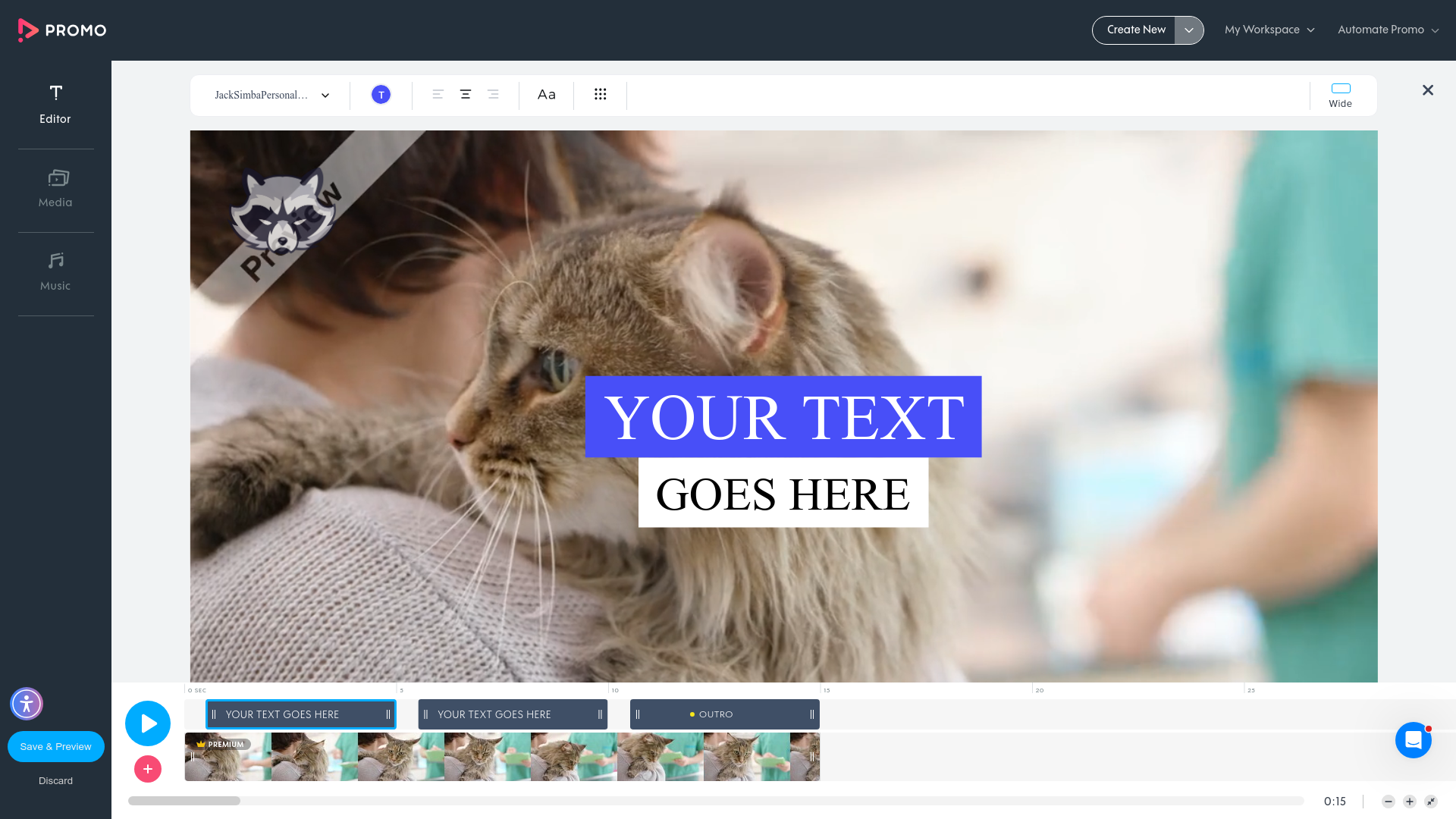 Test failure screenshot