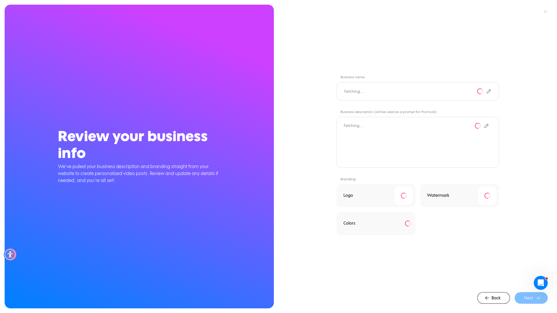 Test failure screenshot