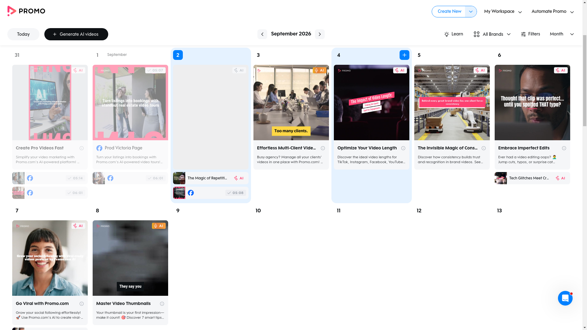 Test failure screenshot